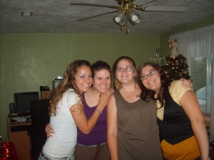 Caitlynn, me, meagan and Josie!